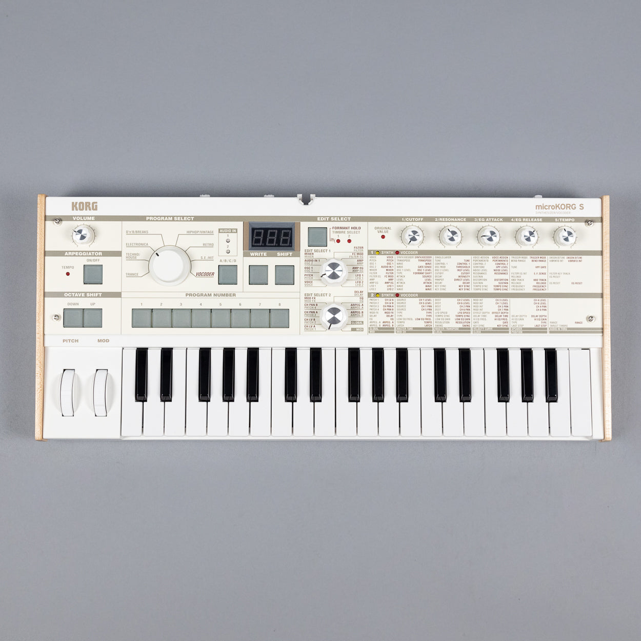 Korg microKORG S Synthesizer / Vocoder