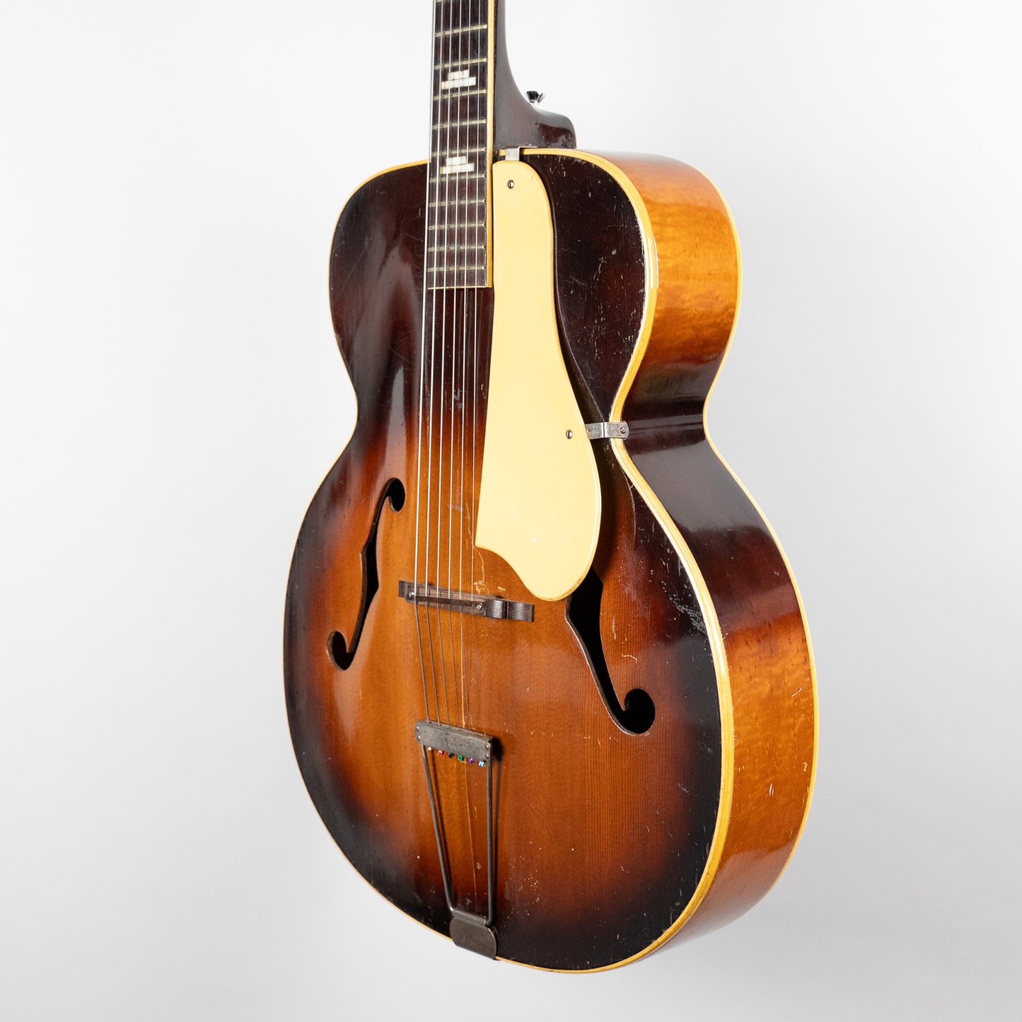 Used Silvertone Aristocrat Archtop Guitar, Sunburst Finish