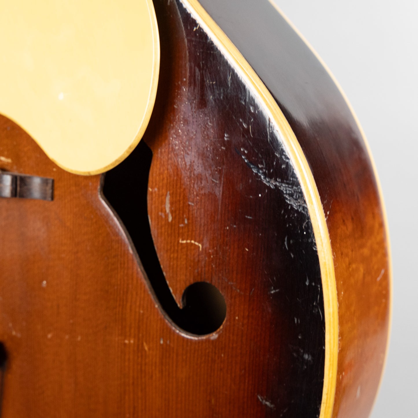 Used Silvertone Aristocrat Archtop Guitar, Sunburst Finish