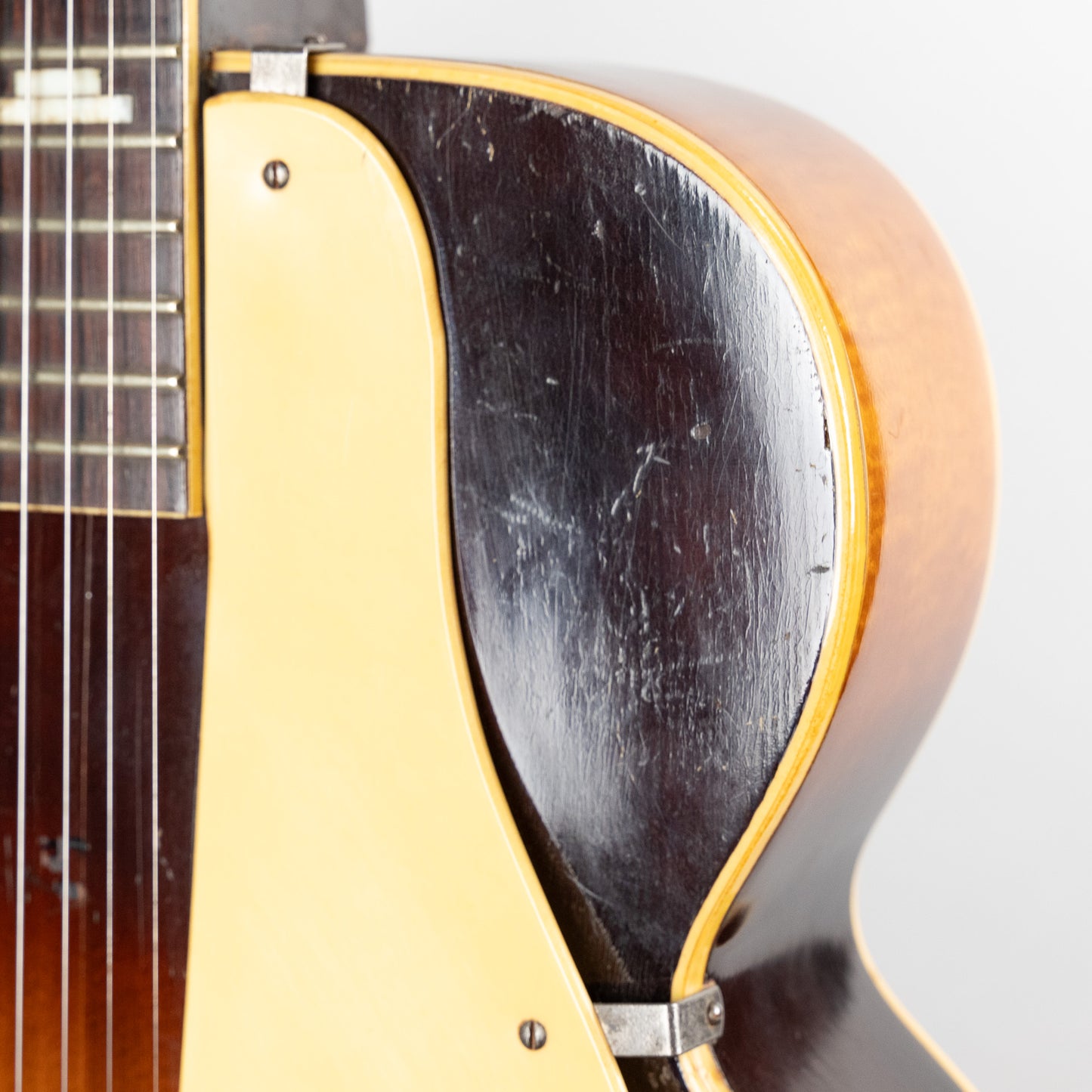 Used Silvertone Aristocrat Archtop Guitar, Sunburst Finish