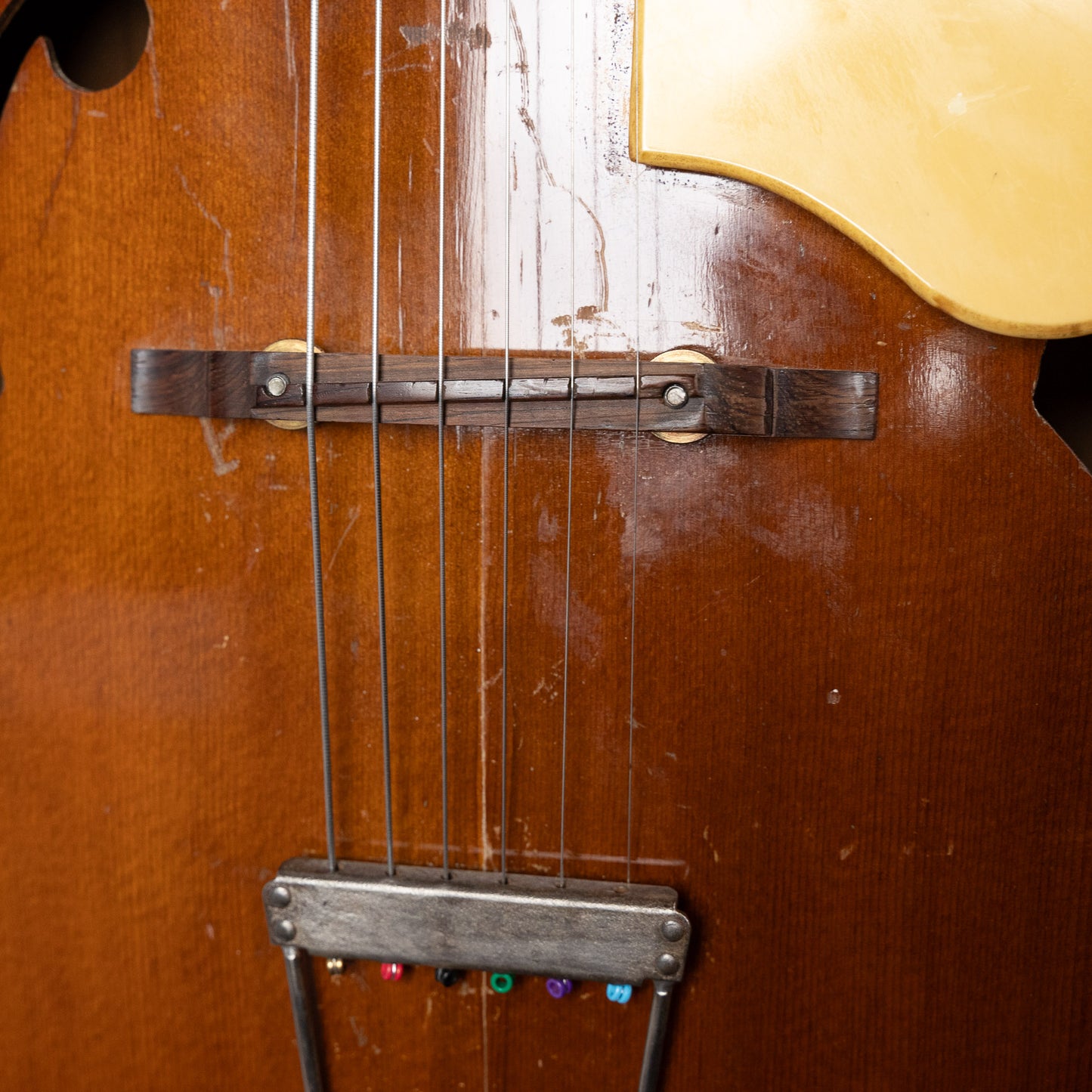 Used Silvertone Aristocrat Archtop Guitar, Sunburst Finish