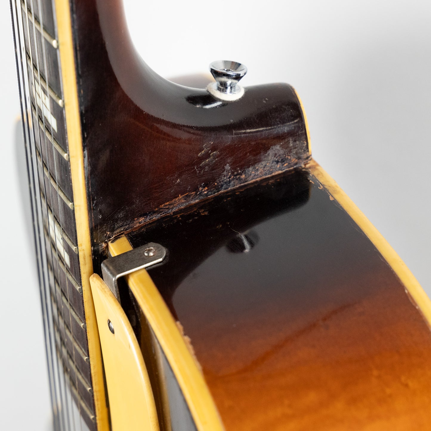 Used Silvertone Aristocrat Archtop Guitar, Sunburst Finish