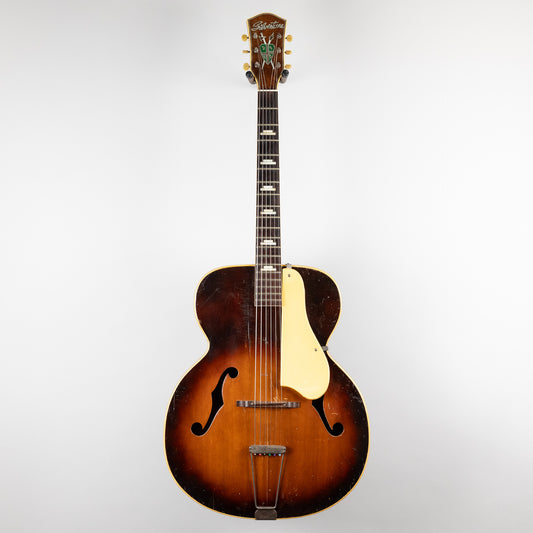Used Silvertone Aristocrat Archtop Guitar, Sunburst Finish