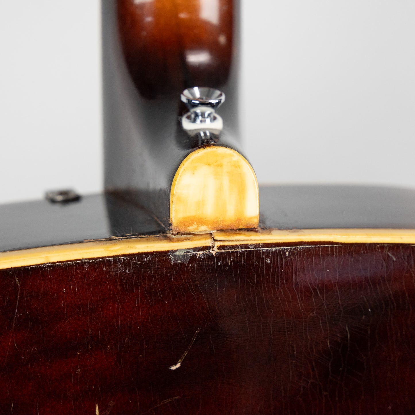 Used Silvertone Aristocrat Archtop Guitar, Sunburst Finish