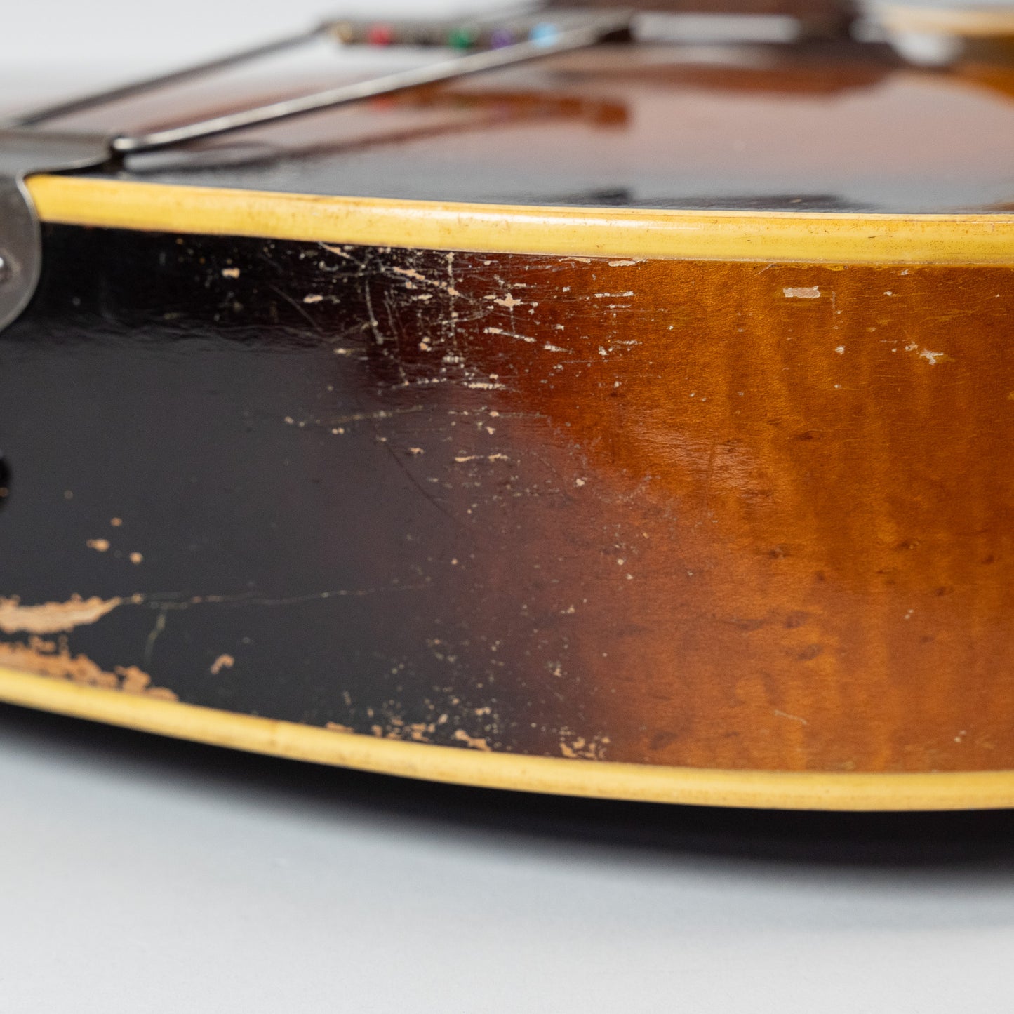 Used Silvertone Aristocrat Archtop Guitar, Sunburst Finish