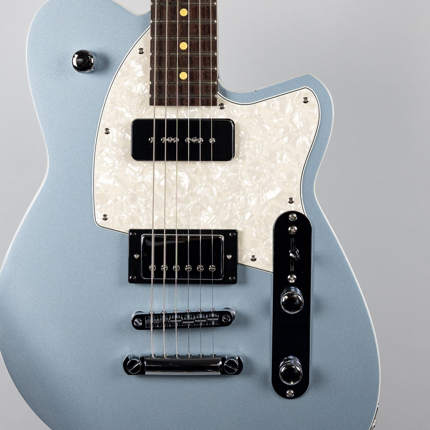 Reverend Double Agent OG in Metallic Silver Freeze