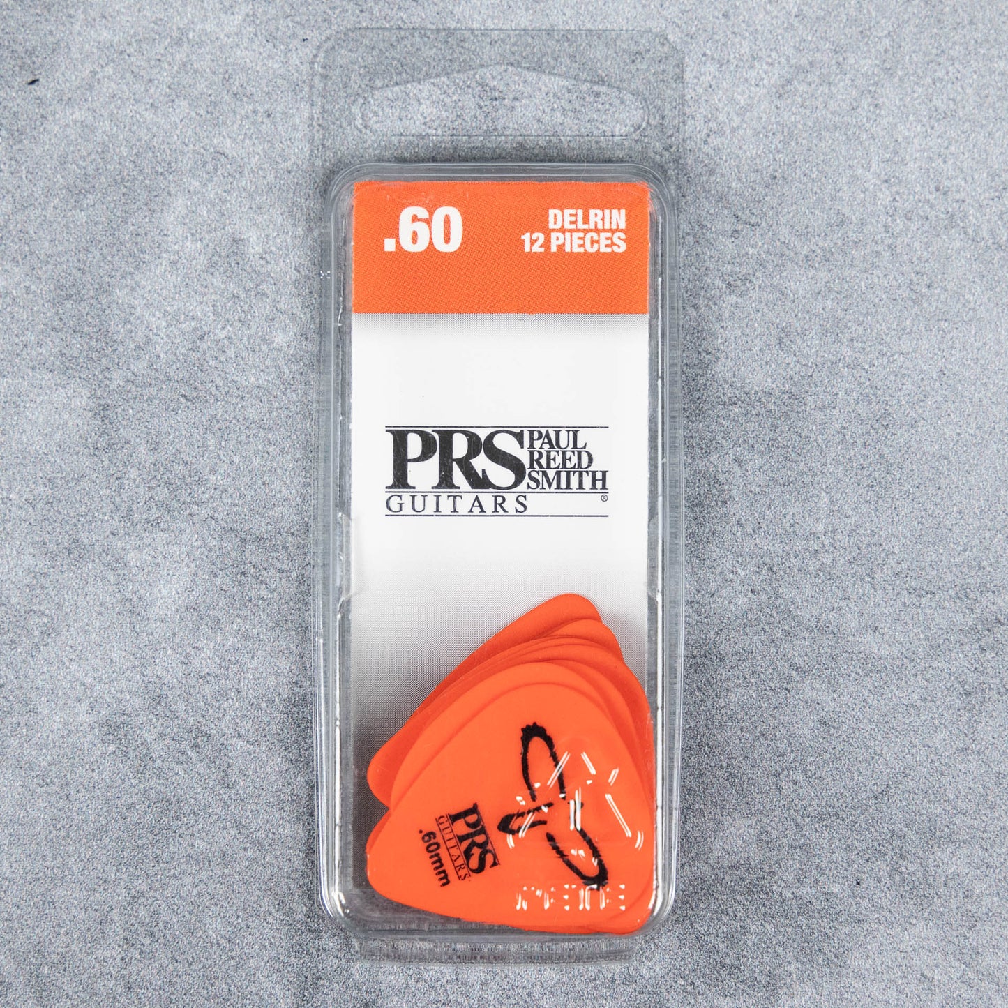 Paul Reed Smith Delrin Picks - Orange 0.60mm (12-Pack)