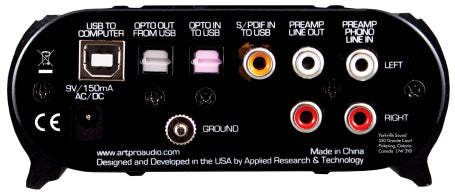 ART USB Phono Plus Phono Preamp & Audio Interface