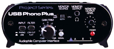 ART USB Phono Plus Phono Preamp & Audio Interface