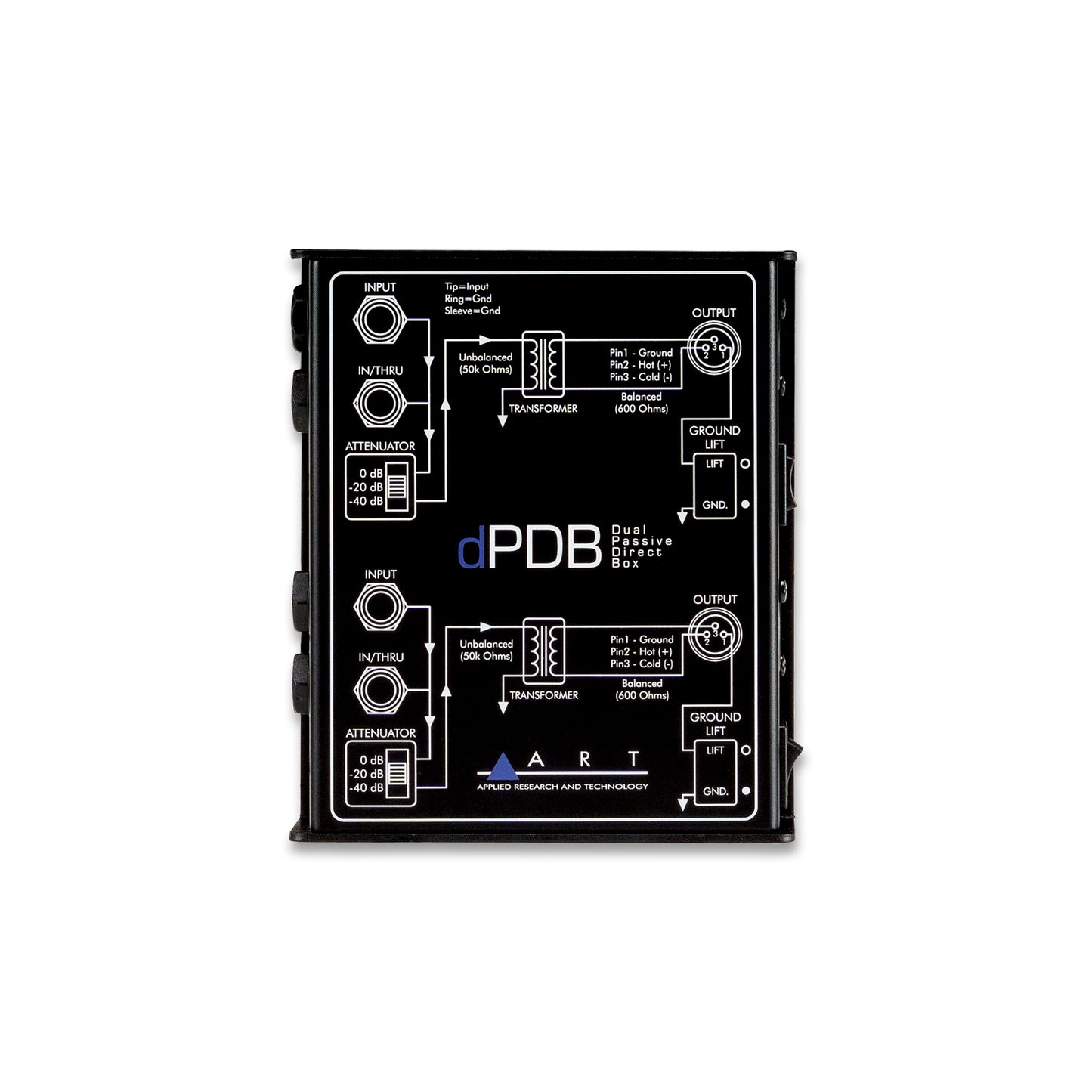 ART dPDB Dual Passive Direct Box