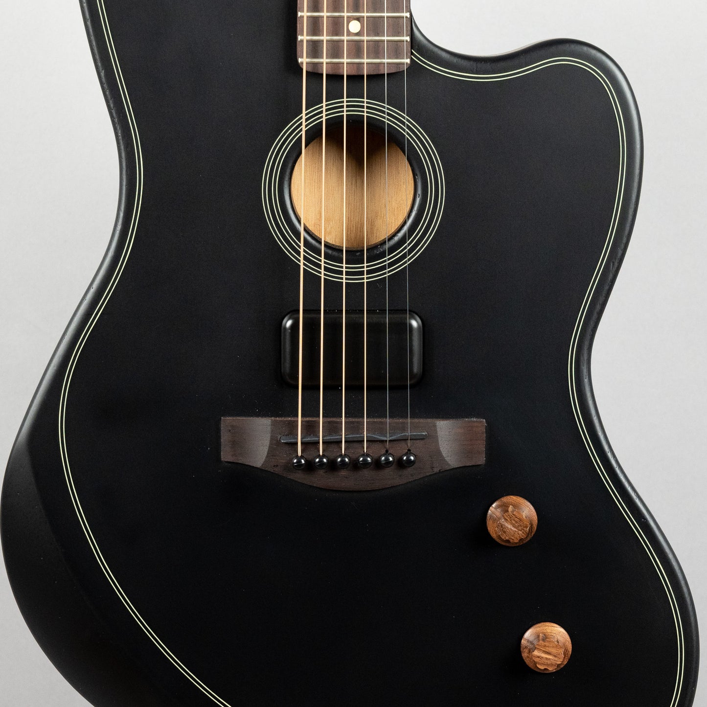 Fender Acoustasonic Standard Jazzmaster, Black