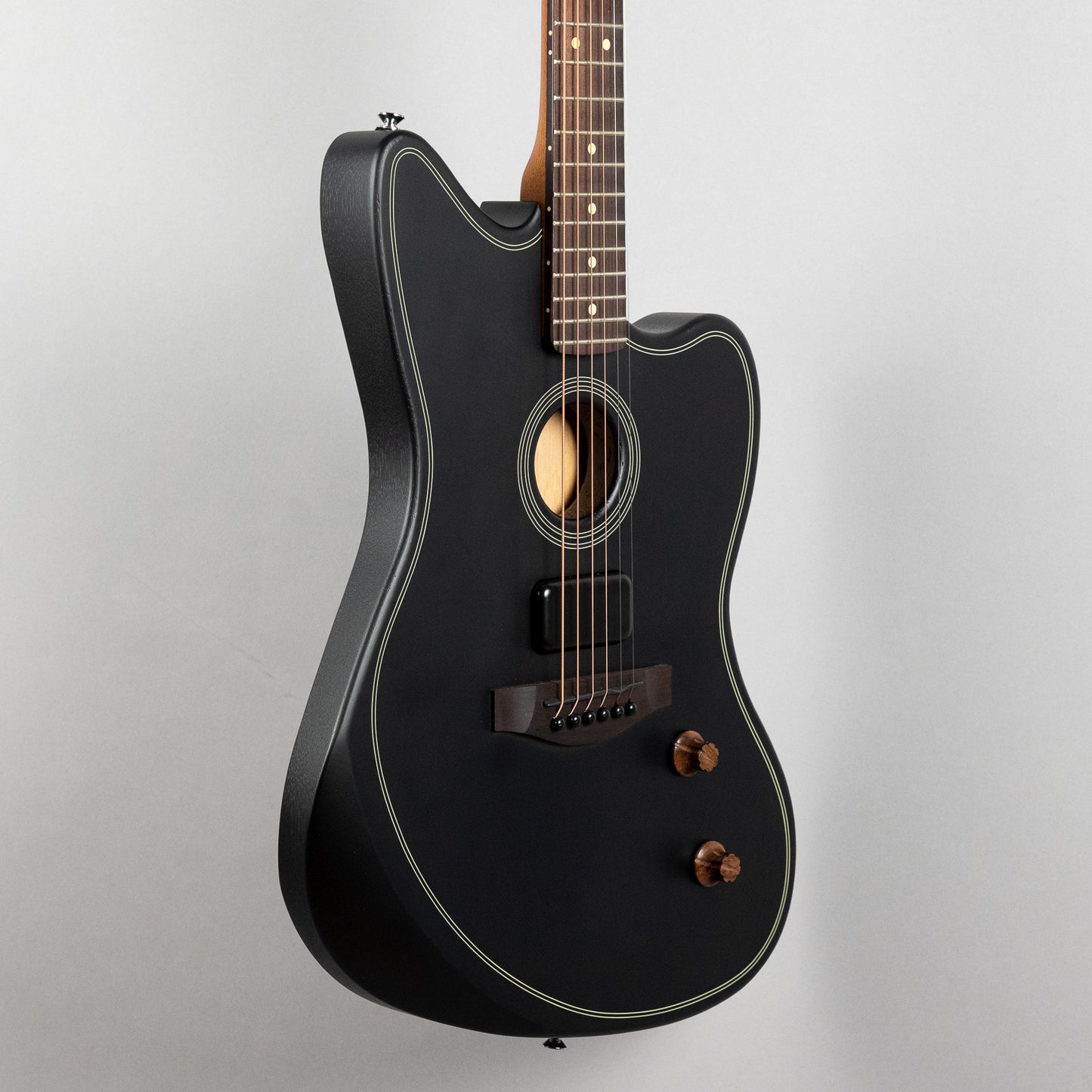 Fender Acoustasonic Standard Jazzmaster, Black