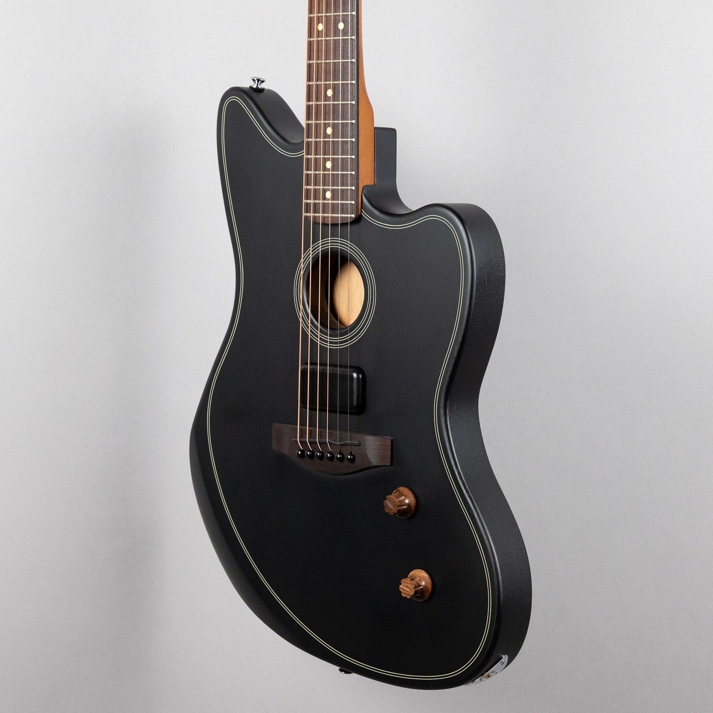 Fender Acoustasonic Standard Jazzmaster, Black