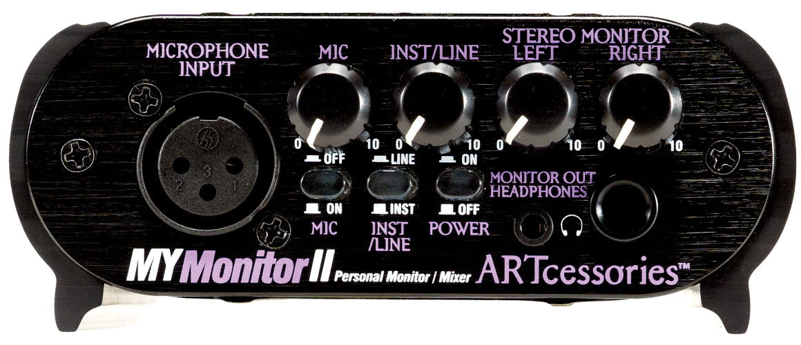 Art MYMONITOR II Personal Headphone Monitor Mixer