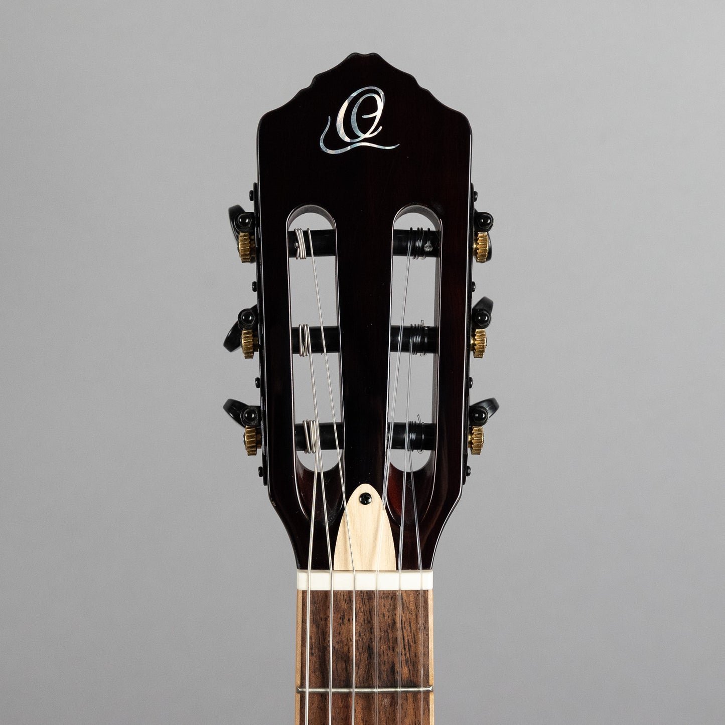 Ortega TourPlayer Deluxe Nylon String Guitar, Acacia Burst Top