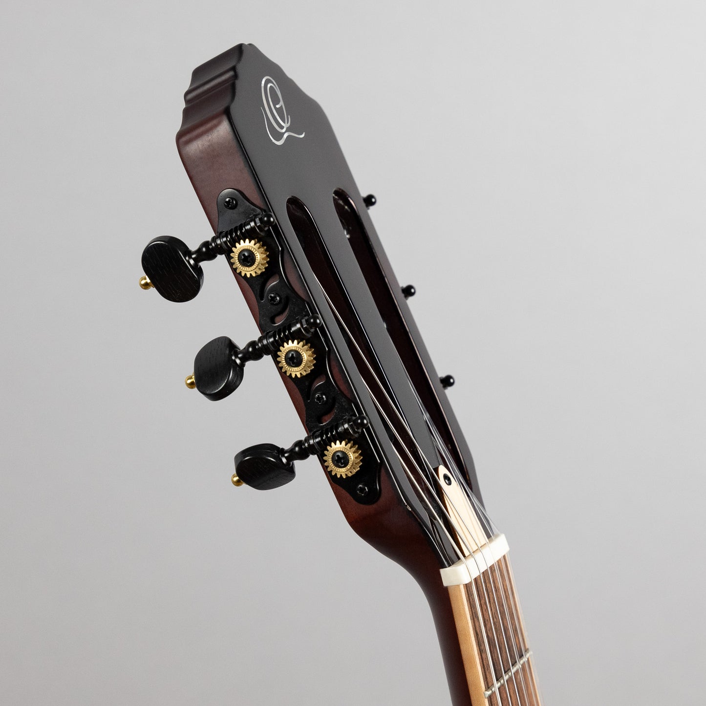 Ortega TourPlayer Deluxe Nylon String Guitar, Acacia Burst Top