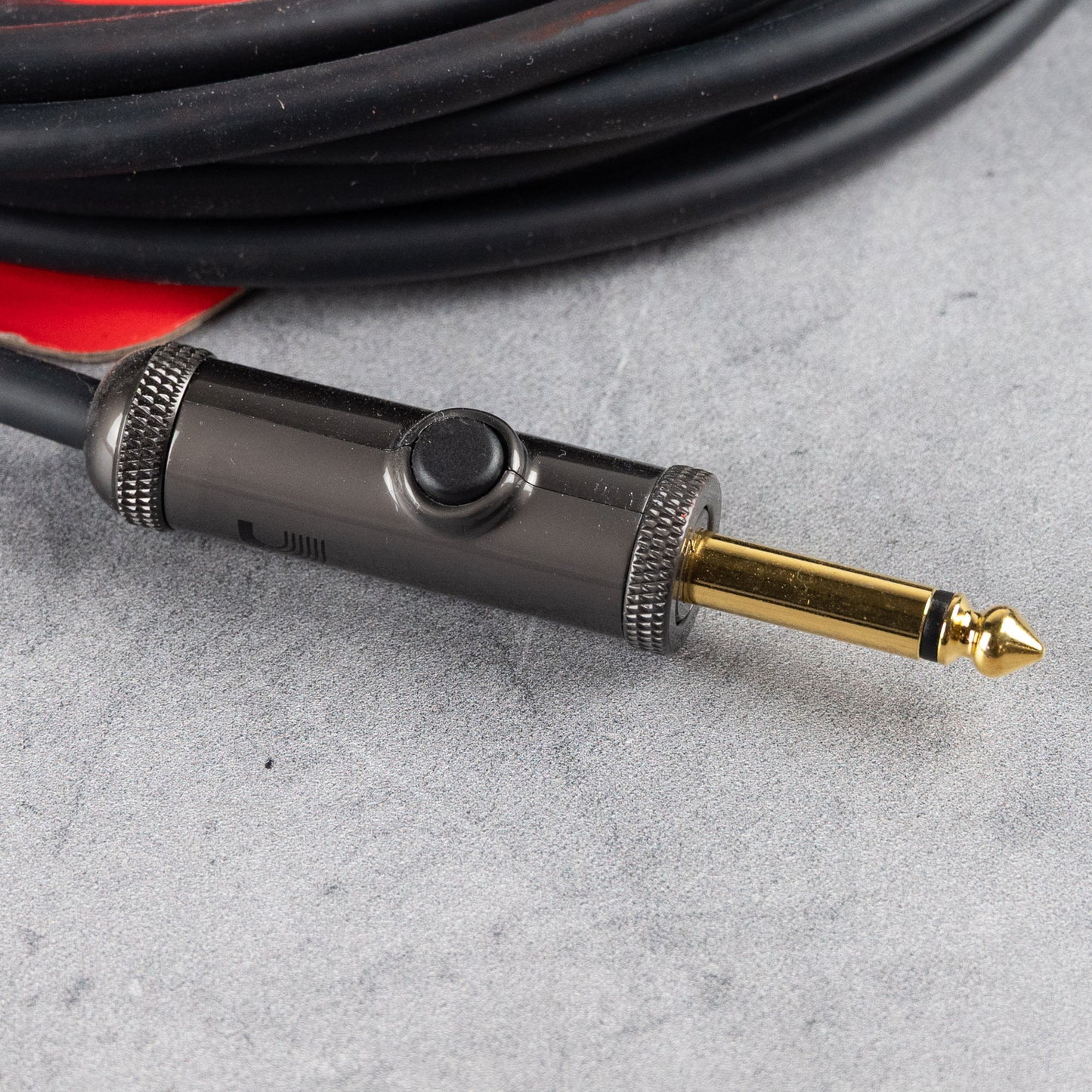D'Addario 20ft Circuit Breaker Instrument Cable, Straight to Straight, Momentary Switch