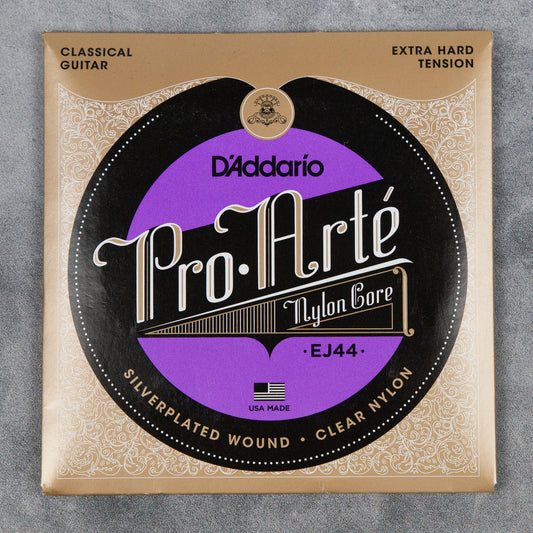 D’Addario EJ44 Pro-Arté Nylon Classical Guitar Strings, Extra Hard Tension