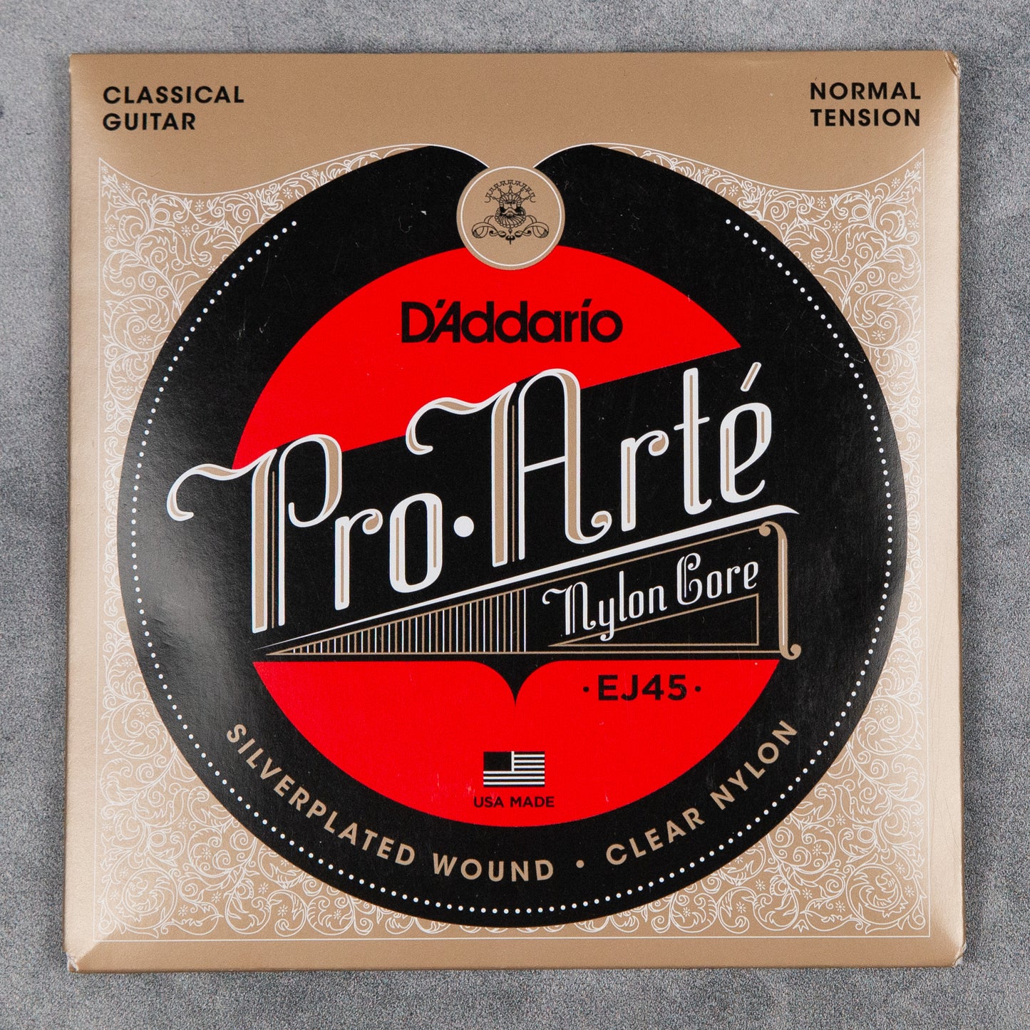 D’Addario EJ45 Pro-Arté Nylon Classical Guitar Strings, Normal Tension