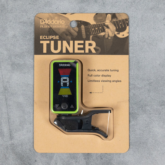 D'Addario Eclipse CT17 Headstock Tuner in Green