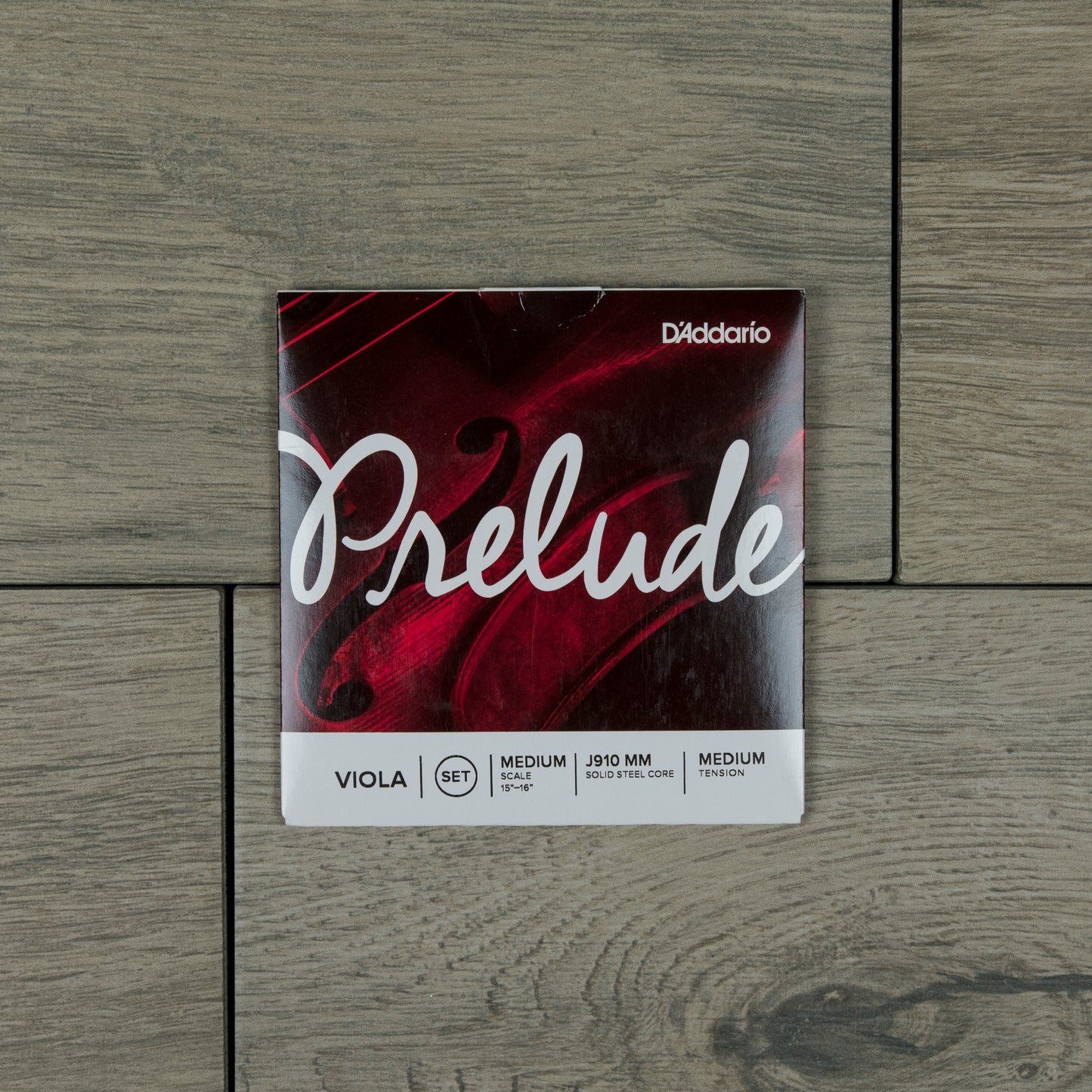 D'Addario J910 MM Prelude Viola Strings, Medium Scale (15"-16")