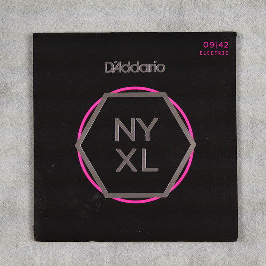 D'Addario NYXL0942 Nickel Wound Electric Guitar Strings, 9-42, Super Light