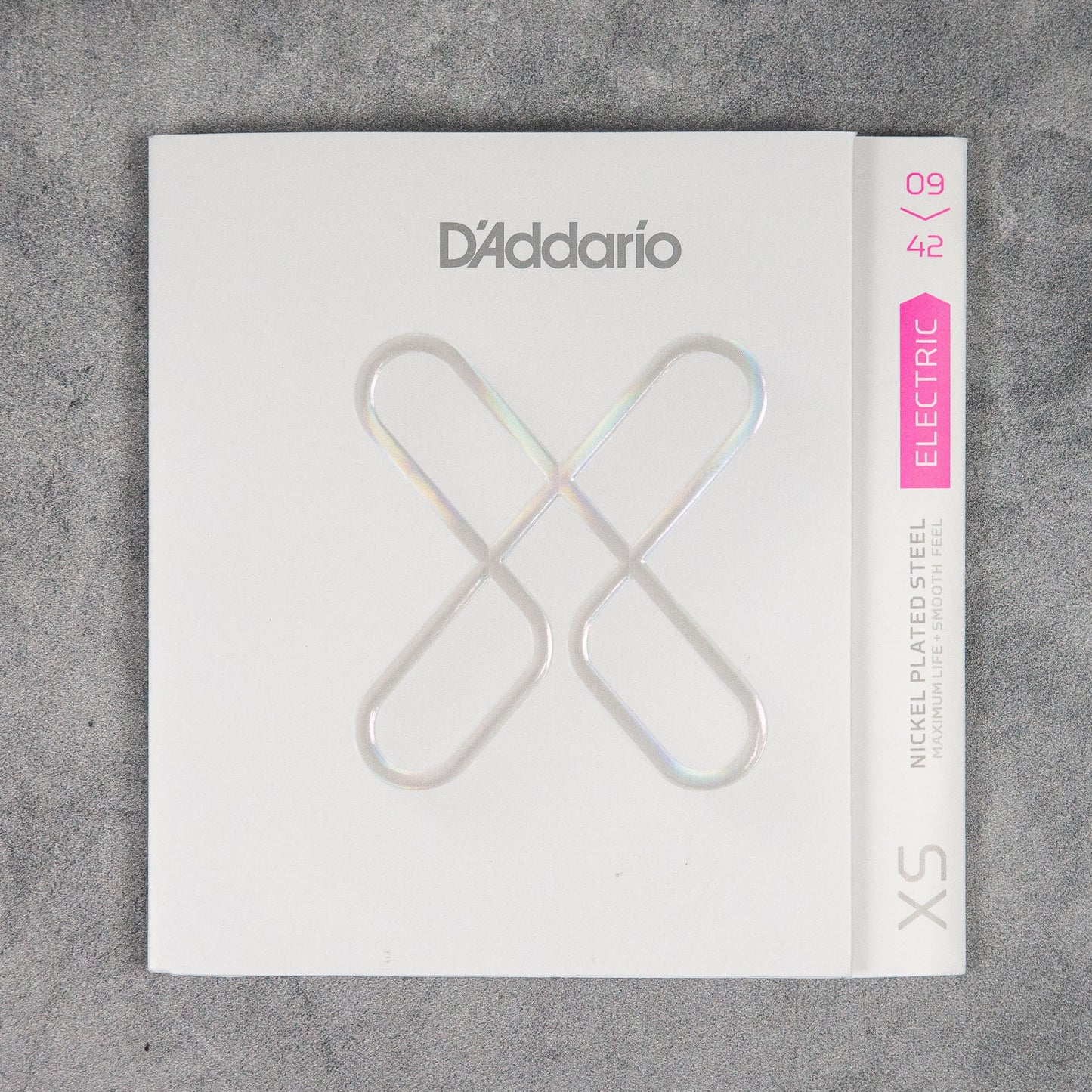 D'Addario XSE0942 XS Nickel Coated Electric Guitar Strings, 9-42 Gauge