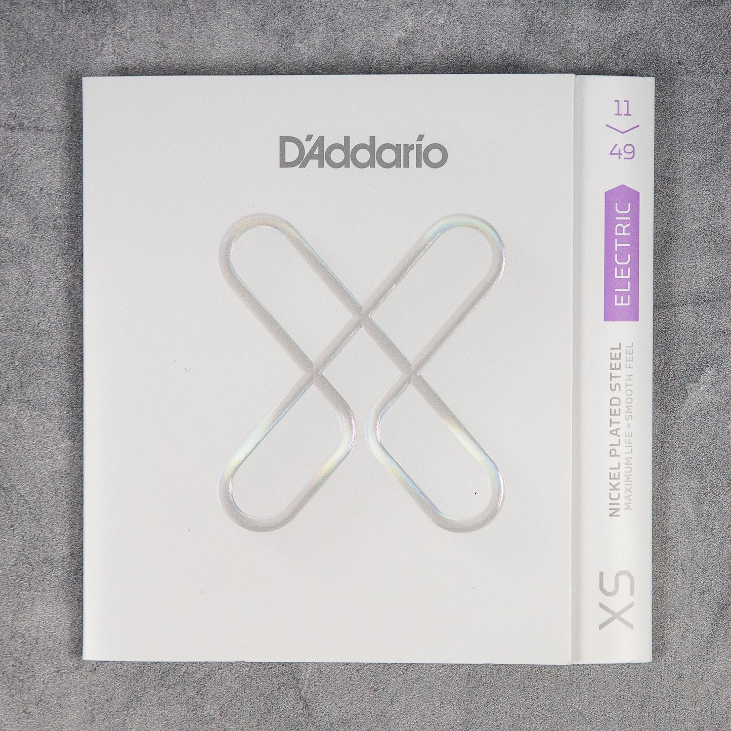 D'Addario XSE1149 XS Nickel Coated Electric Guitar Strings, 11-49 Gauge