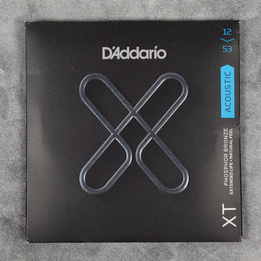 D'Addario XTAPB1253 Phosphor Bronze Acoustic Guitar Strings 12-53