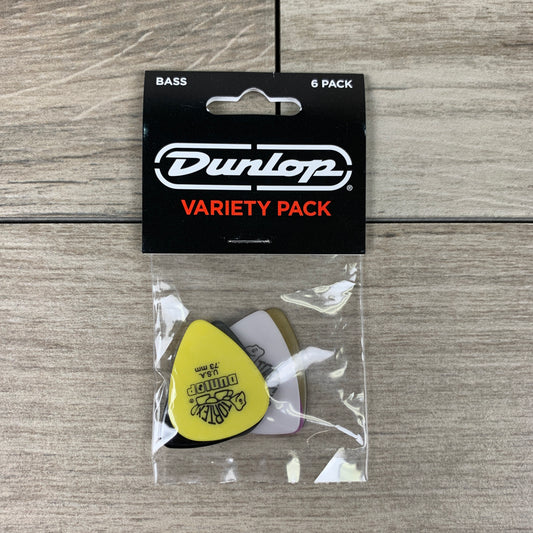 Dunlop Bass Picks Variety Pack, 6-Pack
