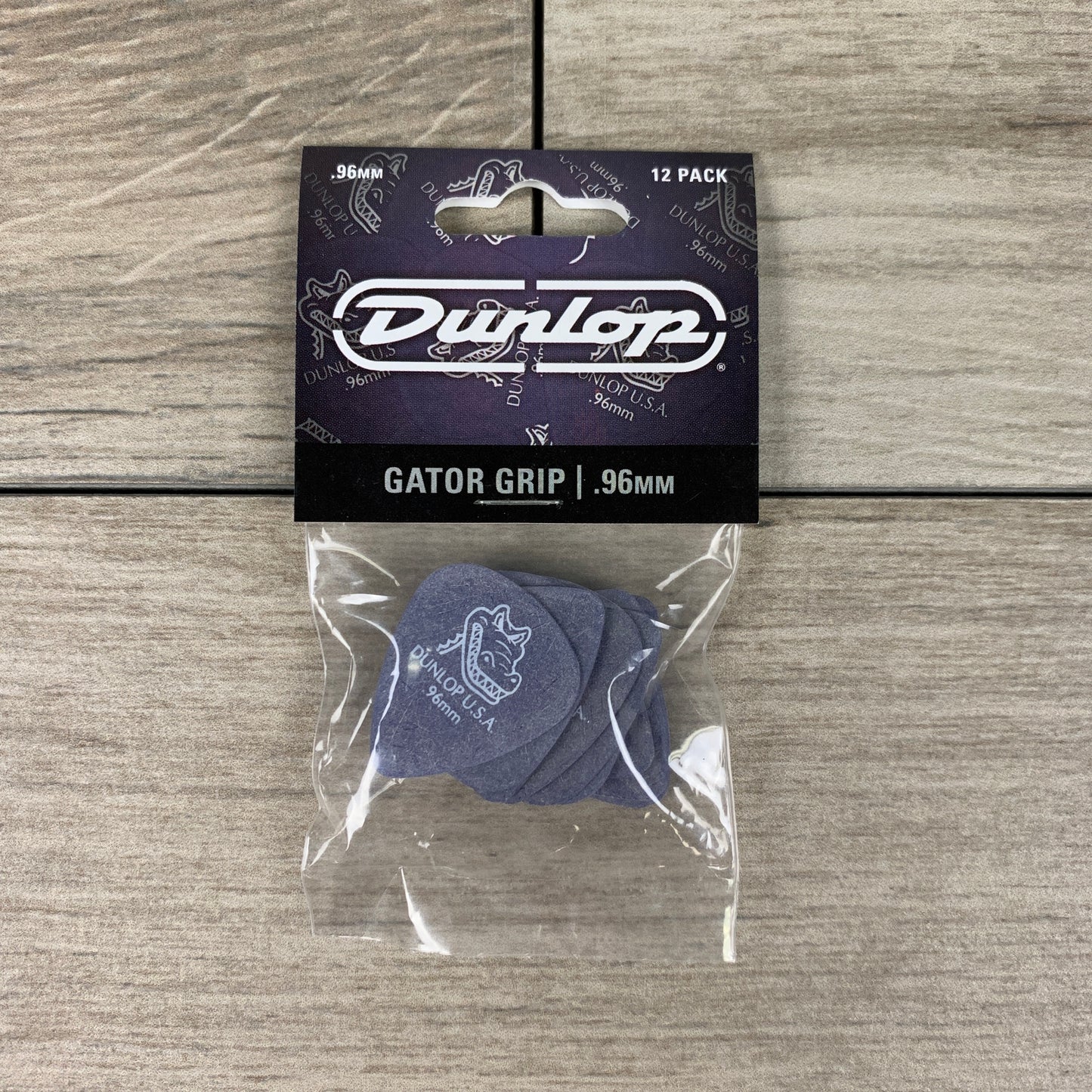 Dunlop Gator Grip Picks, 12-Pack, 0.96mm