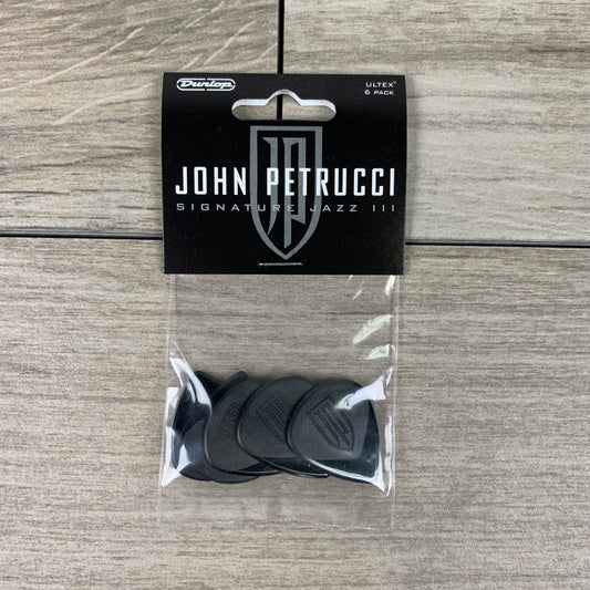 Dunlop John Petrucci Signature Jazz III Picks, 6-Pack