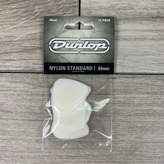 Dunlop Nylon Standard Picks, 12-Pack, 0.46mm