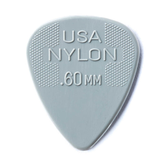 Dunlop Nylon Standard Picks, 12-Pack, 0.60mm