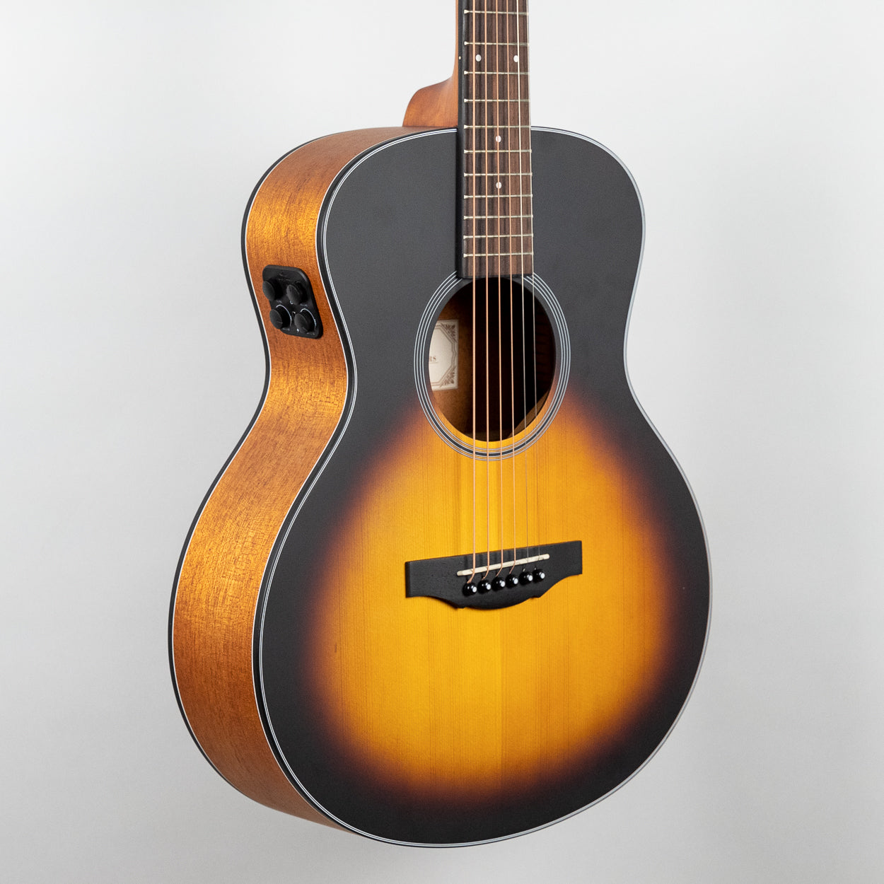 Kepma M3-130A-SB Mini-36" Sunburst with AcoustiFex K-10 Pickup