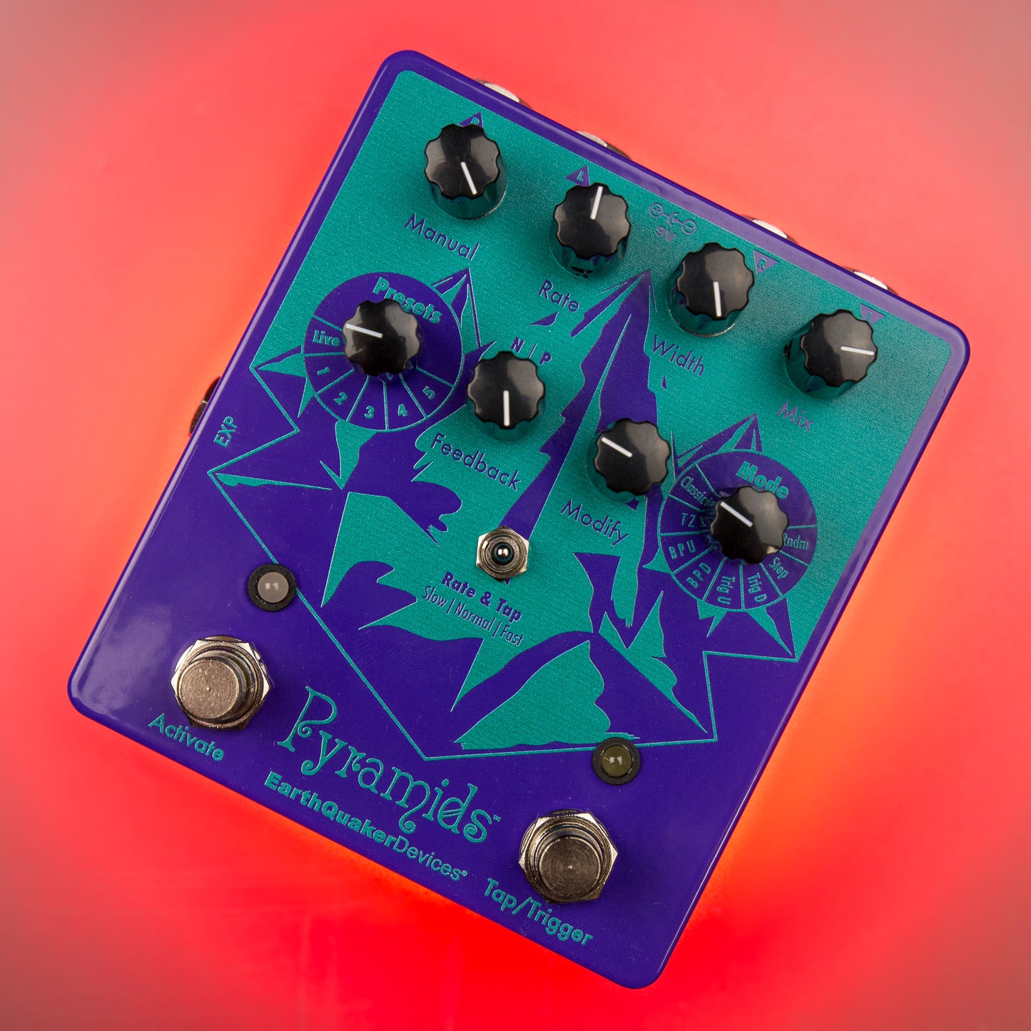 EarthQuaker Devices Pyramids Stereo Flanging Device