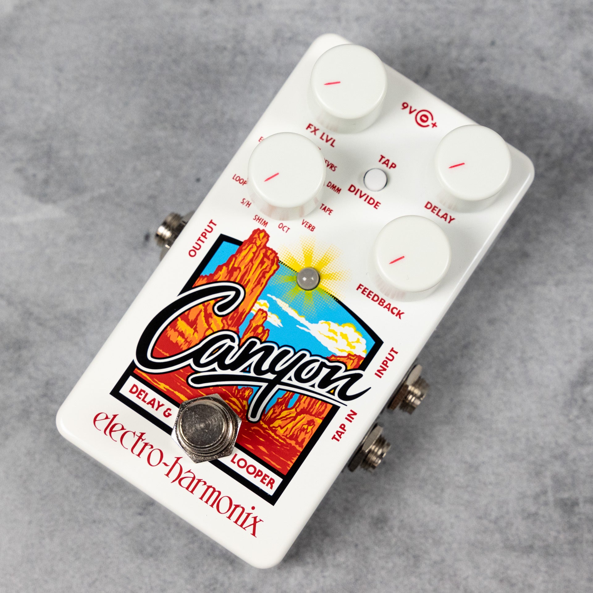 electro harmonix canyon pedal Canyon Delay and Looper Pedal : Electro-Harmonix