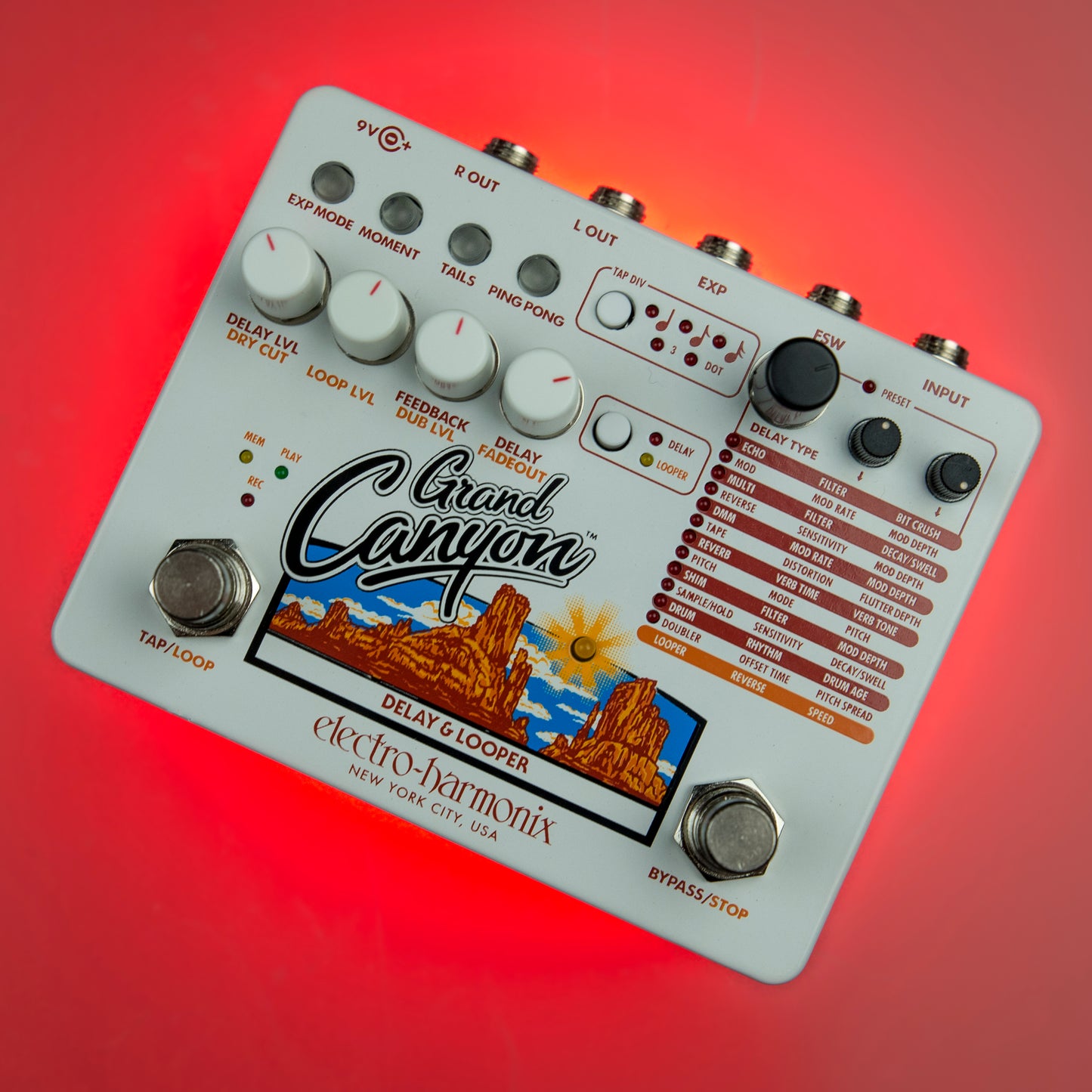Electro-Harmonix Grand Canyon Delay & Looper