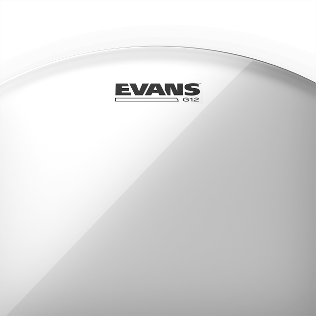 Evans G12 Clear Tom Batter Drumhead