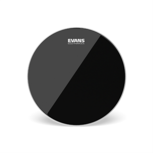 Evans Hydraulic Black Tom Batter Drum Head
