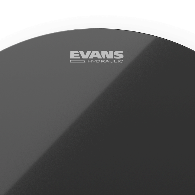 Evans Hydraulic Black Tom Batter Drum Head