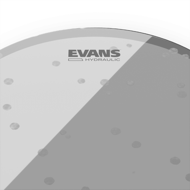 Evans Hydraulic Glass Tom Batter Drum Head
