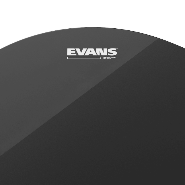Evans Resonant Black Tom Reso Drumhead