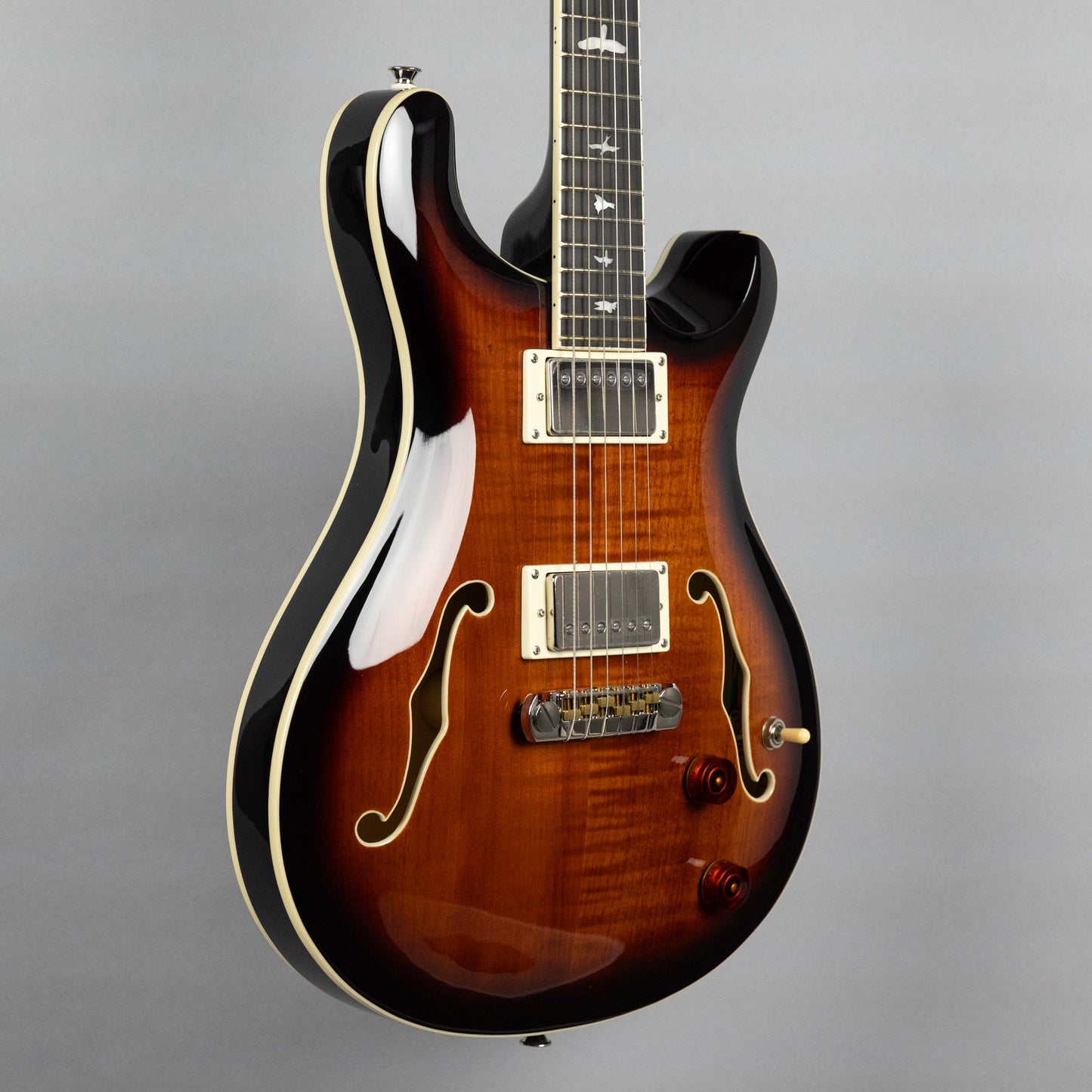 Paul Reed Smith SE Hollowbody II in Black Gold Burst (F25797)
