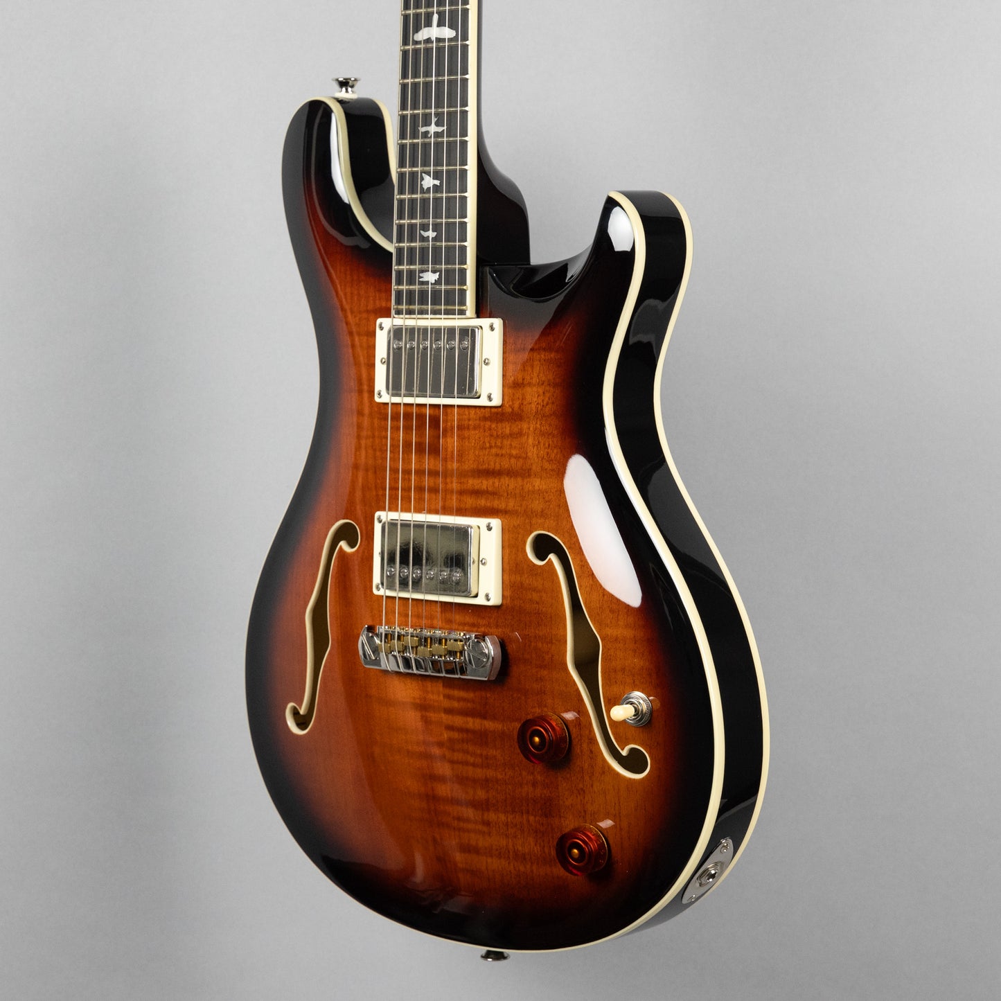 Paul Reed Smith SE Hollowbody II in Black Gold Burst (F25797)