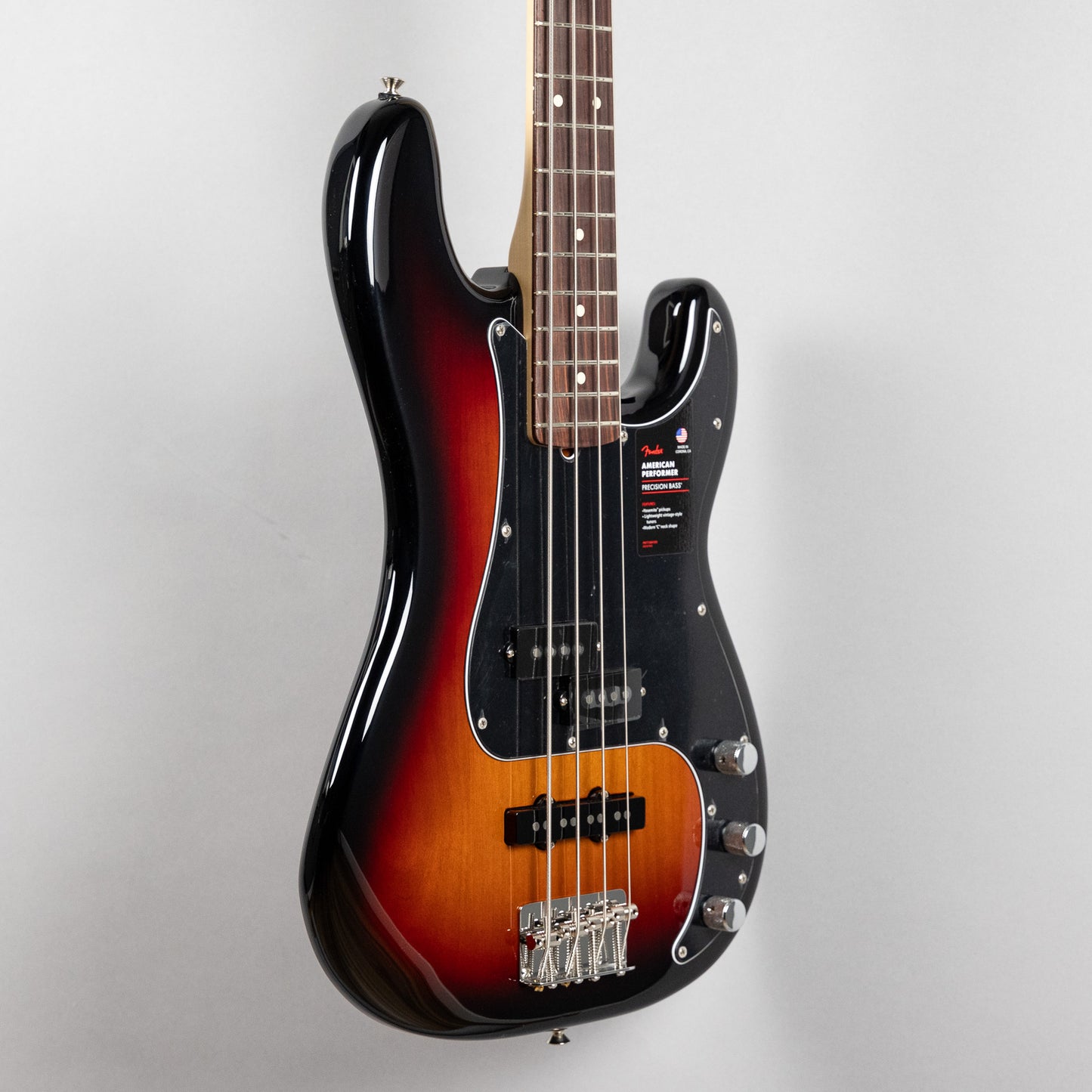 Fender American Performer Precision Bass, 3-Color Sunburst