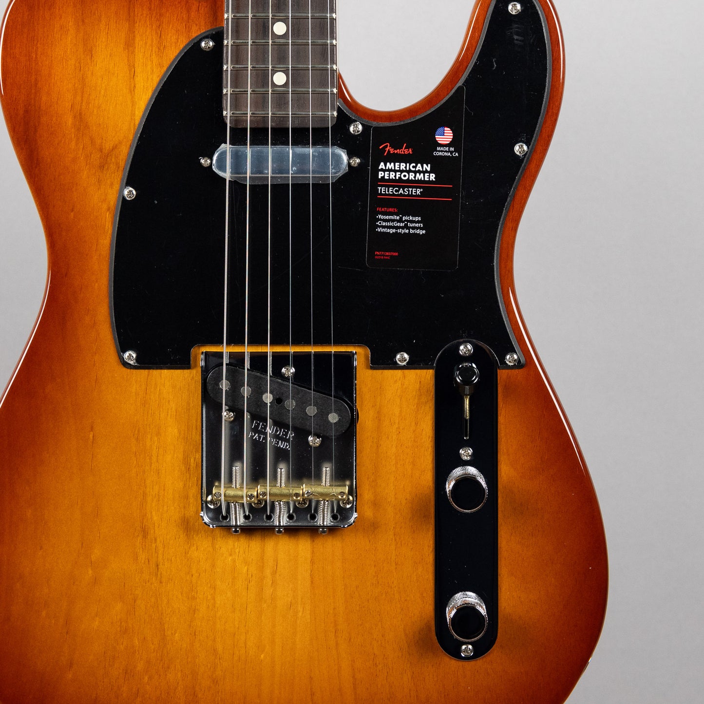 Fender American Performer Telecaster, Honey Burst