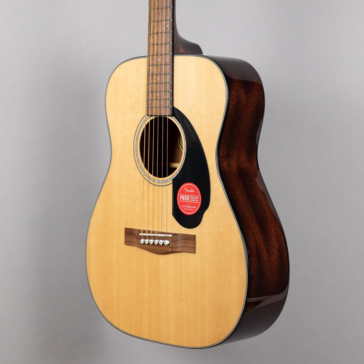 Fender CC-60S Concert Acoustic Guitar, Natural