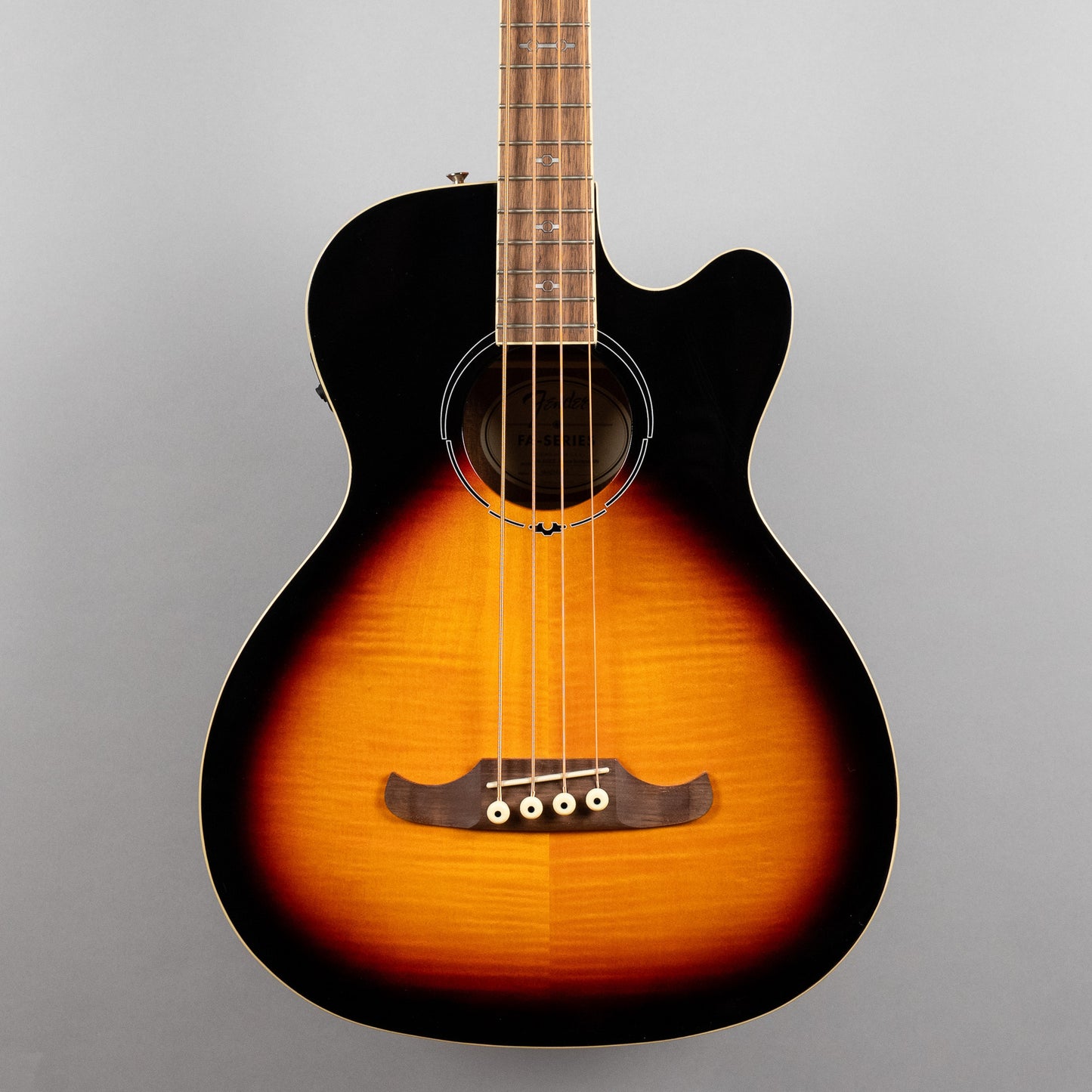 Fender FA-450CE Acoustic Bass in Sunburst