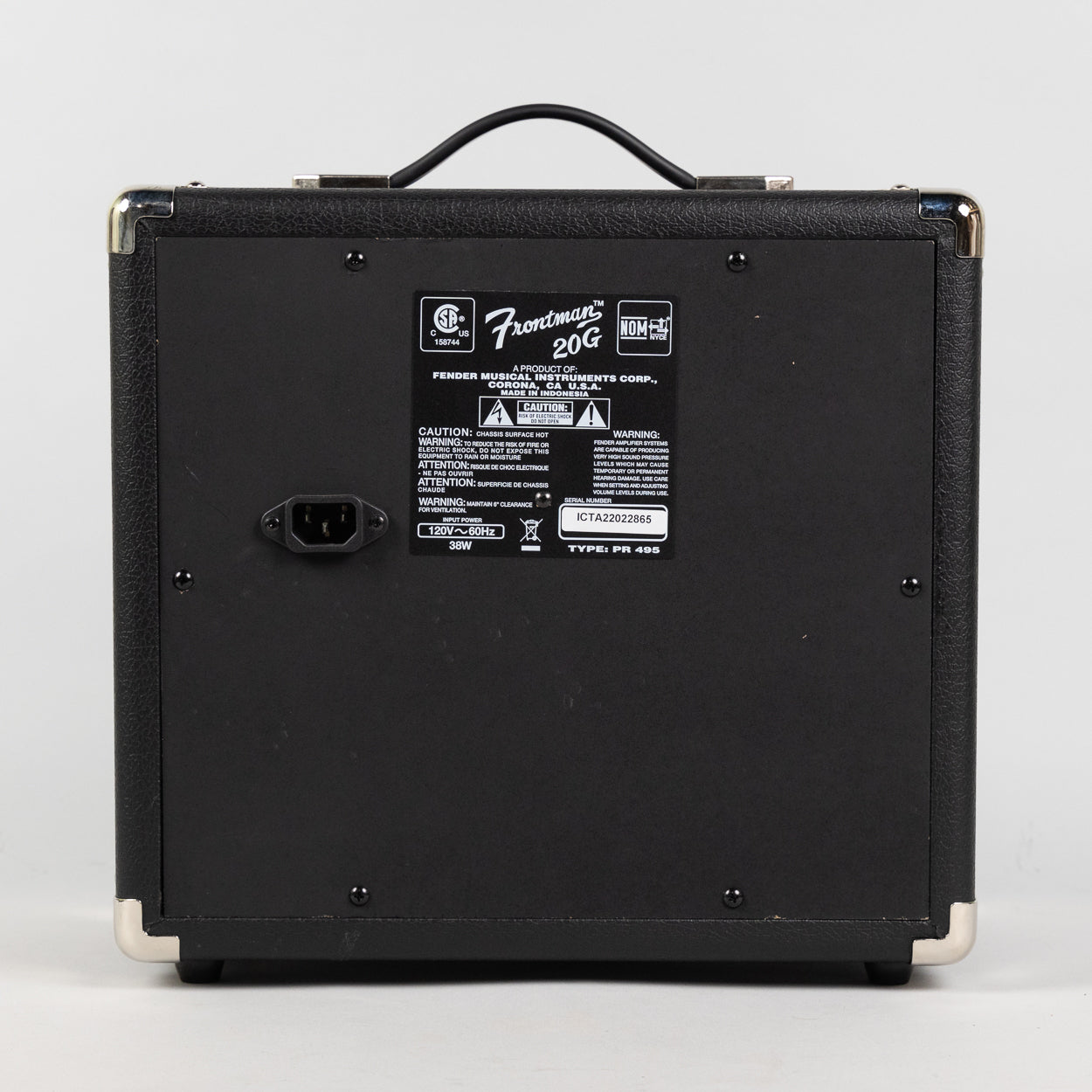 Fender Frontman 20G Guitar Amplifier